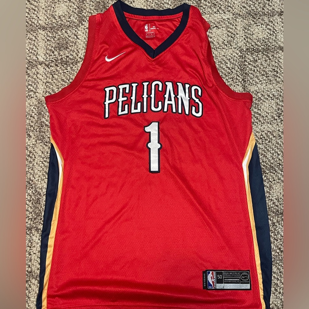 Zion Williamson mens 50 Nike nba Pelicans #1 jersey